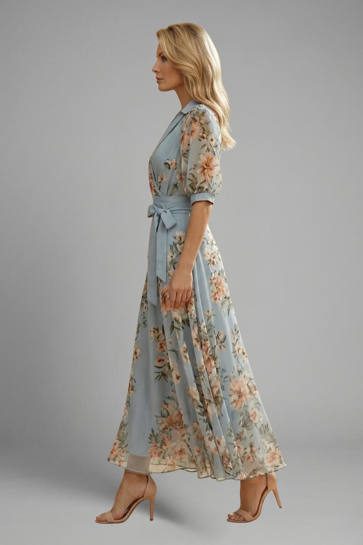Everly | Women’s Floral Midi Dress