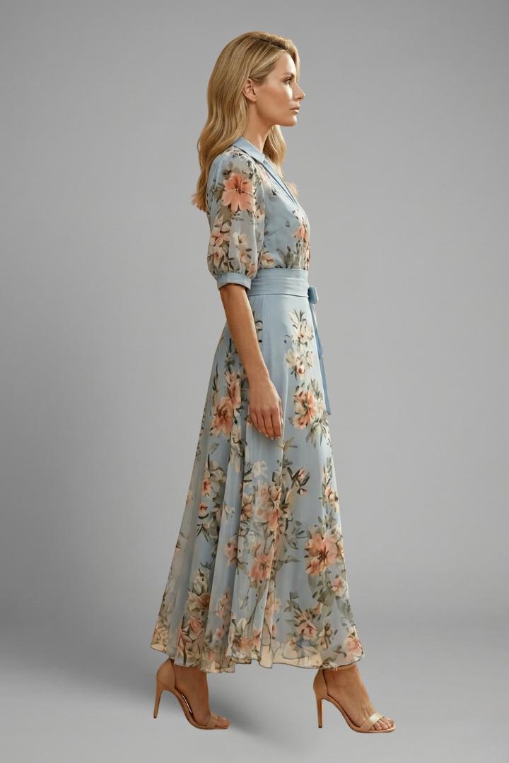 Everly | Women’s Floral Midi Dress