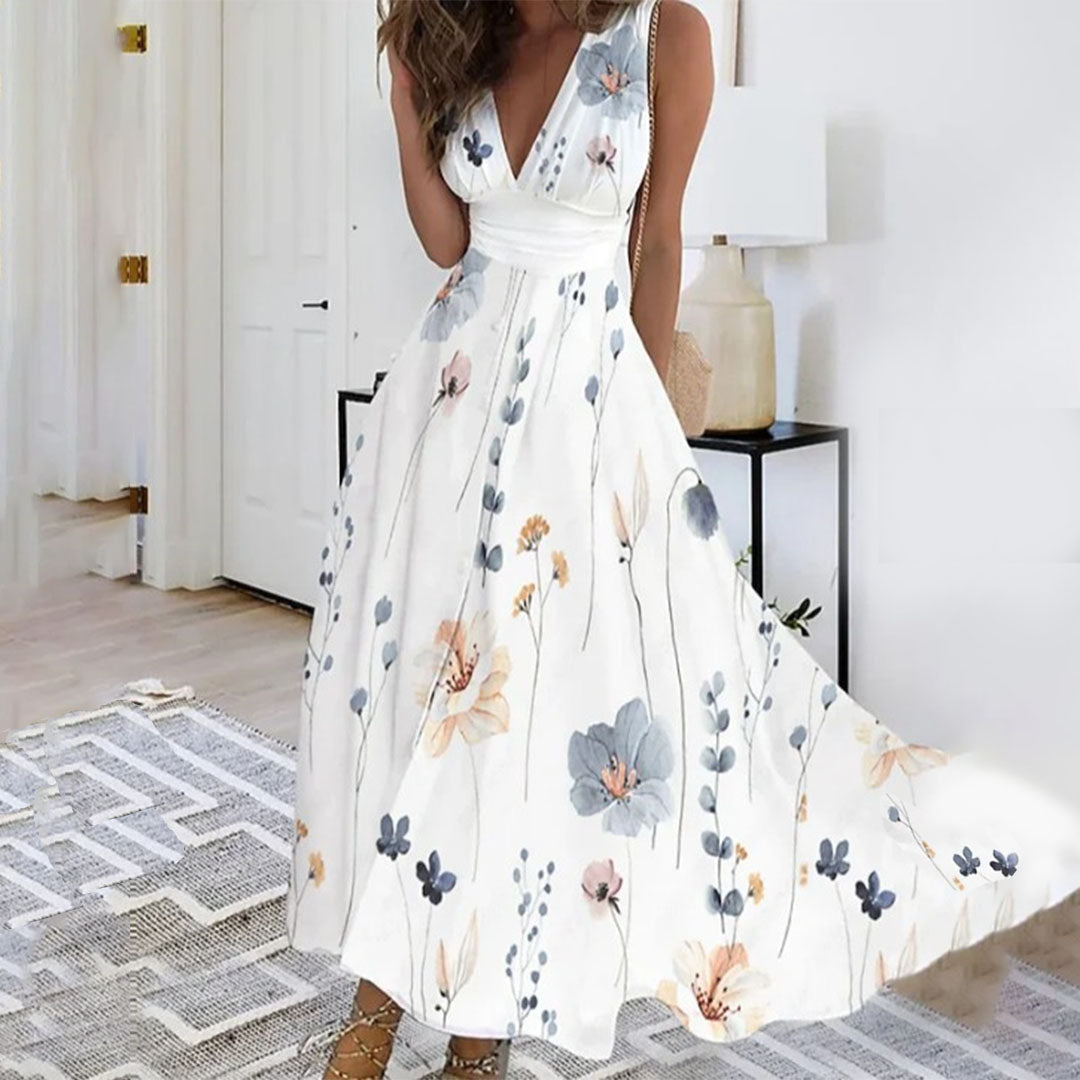 Magnolia | Women’s Sleeveless Floral Maxi Dress