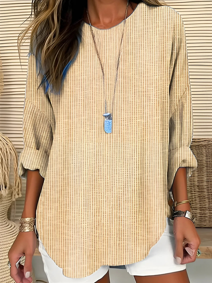 Yasmin | Lightweight Striped Top