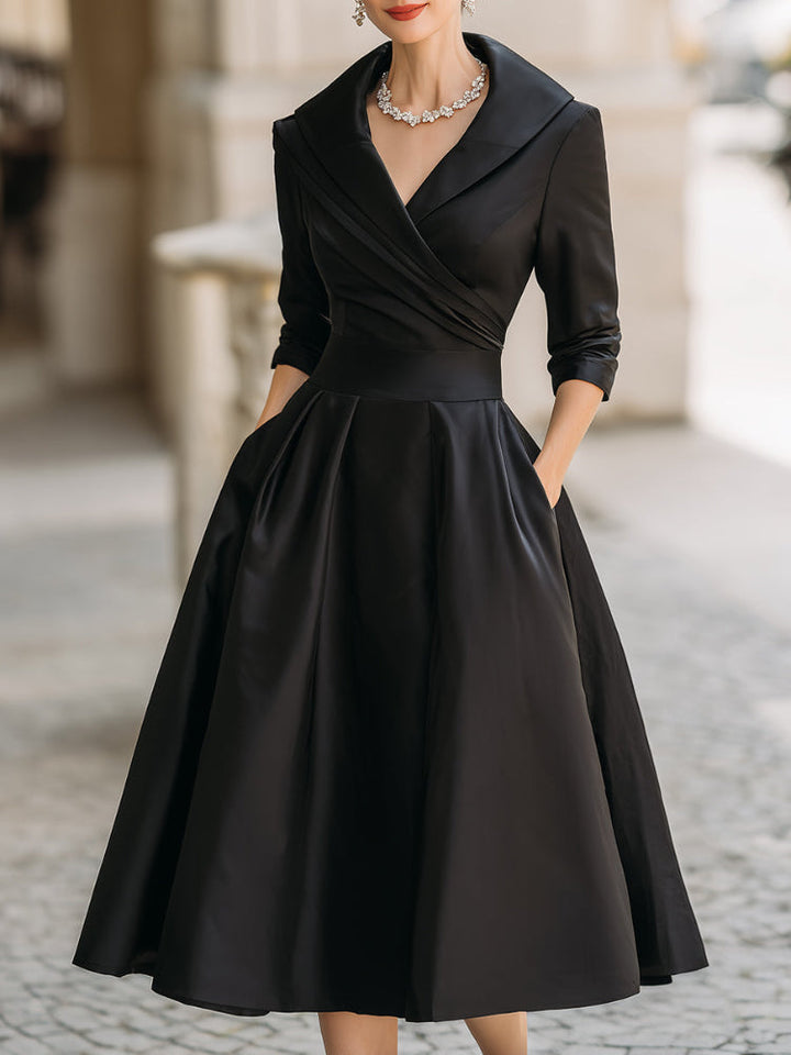 Autumn | Elegant Midi Dress