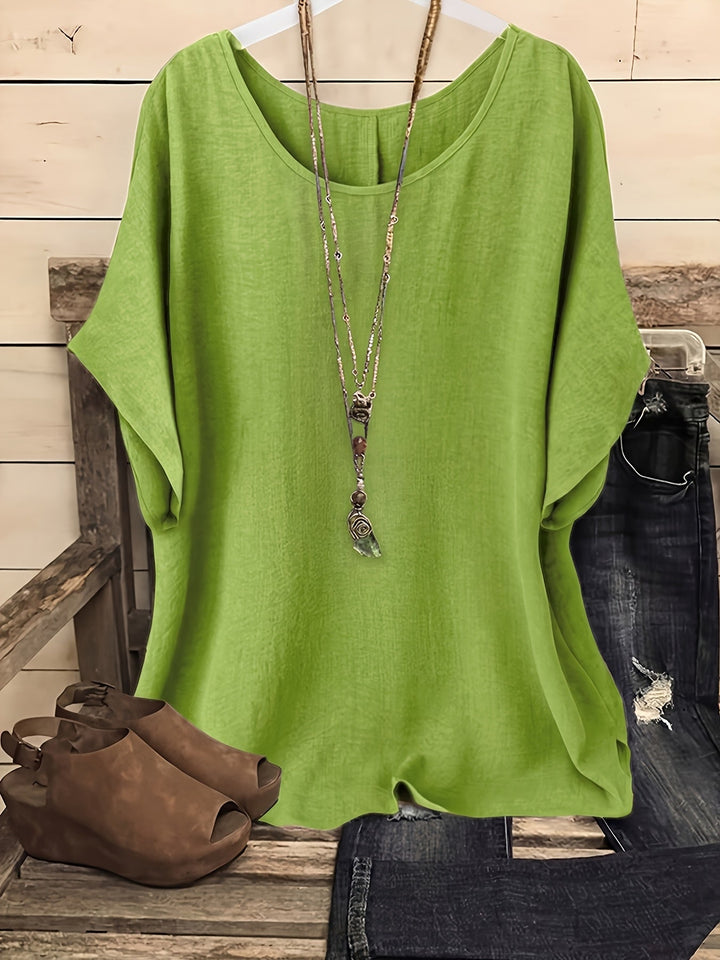 Odette | Relaxed Short Sleeve Top