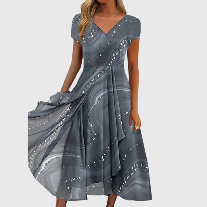 Aubrielle | Flowing Casual Midi Dress