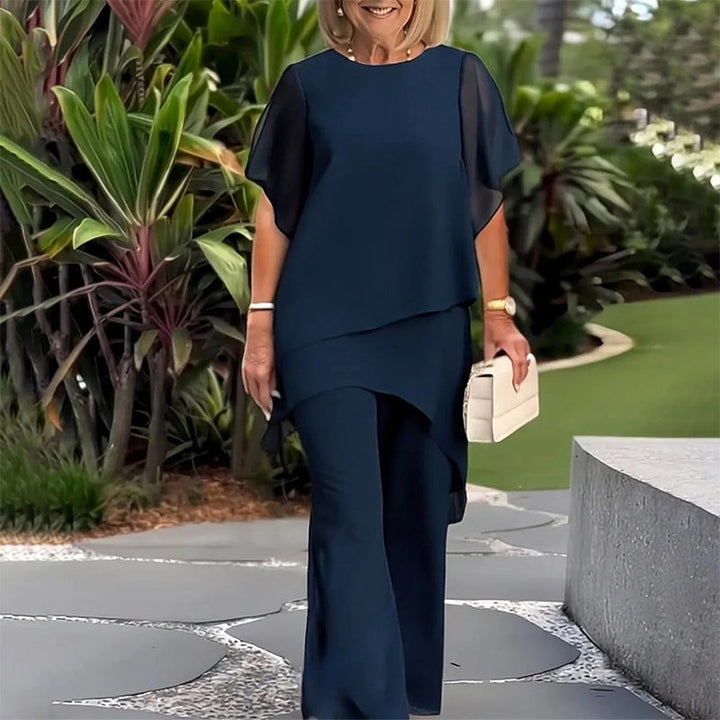 Layla | Elegant Top and Pants Two Piece Set