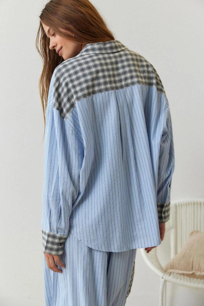 Greta | Two-Piece Soft and Stretchy Cotton Pajama Set