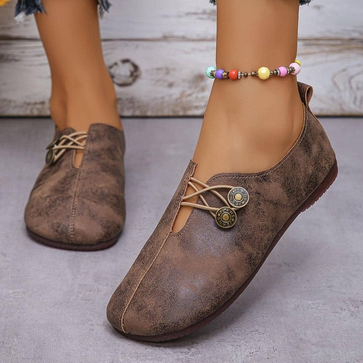 Belle Tessara | Retro-Style Women's Flats