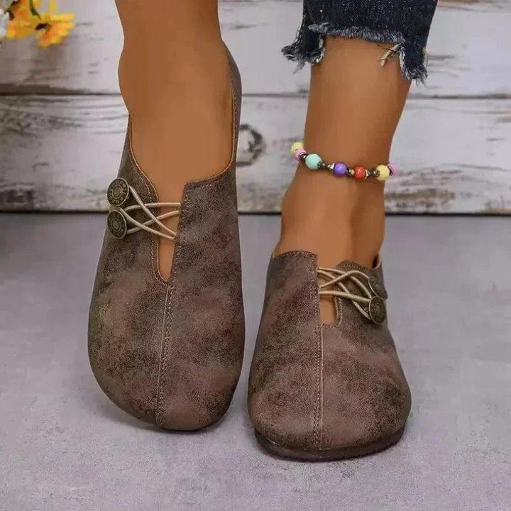 Belle Tessara | Retro-Style Women's Flats