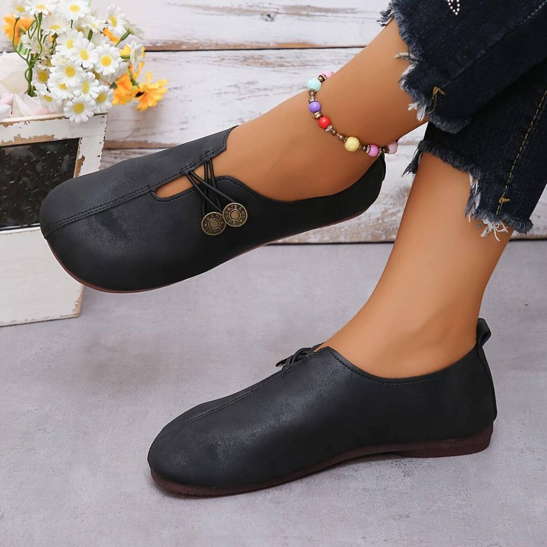 Belle Tessara | Retro-Style Women's Flats