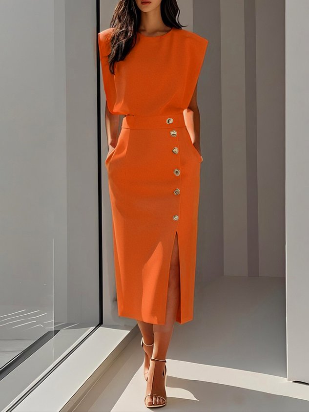 Penelope | Effortless Charm Midi Dress
