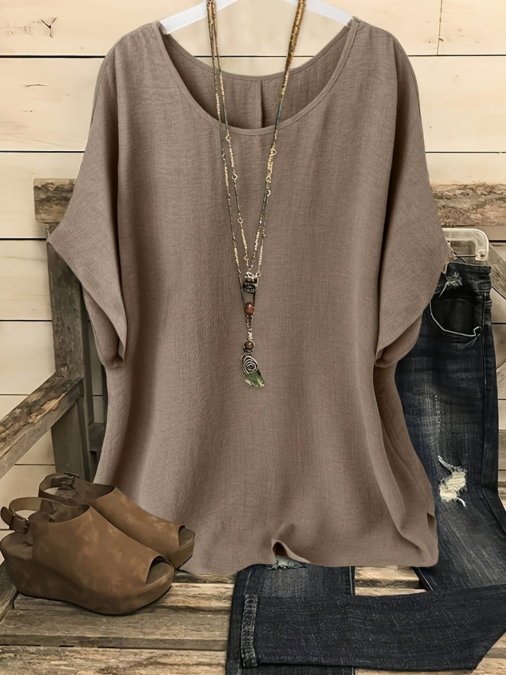 Odette | Relaxed Short Sleeve Top