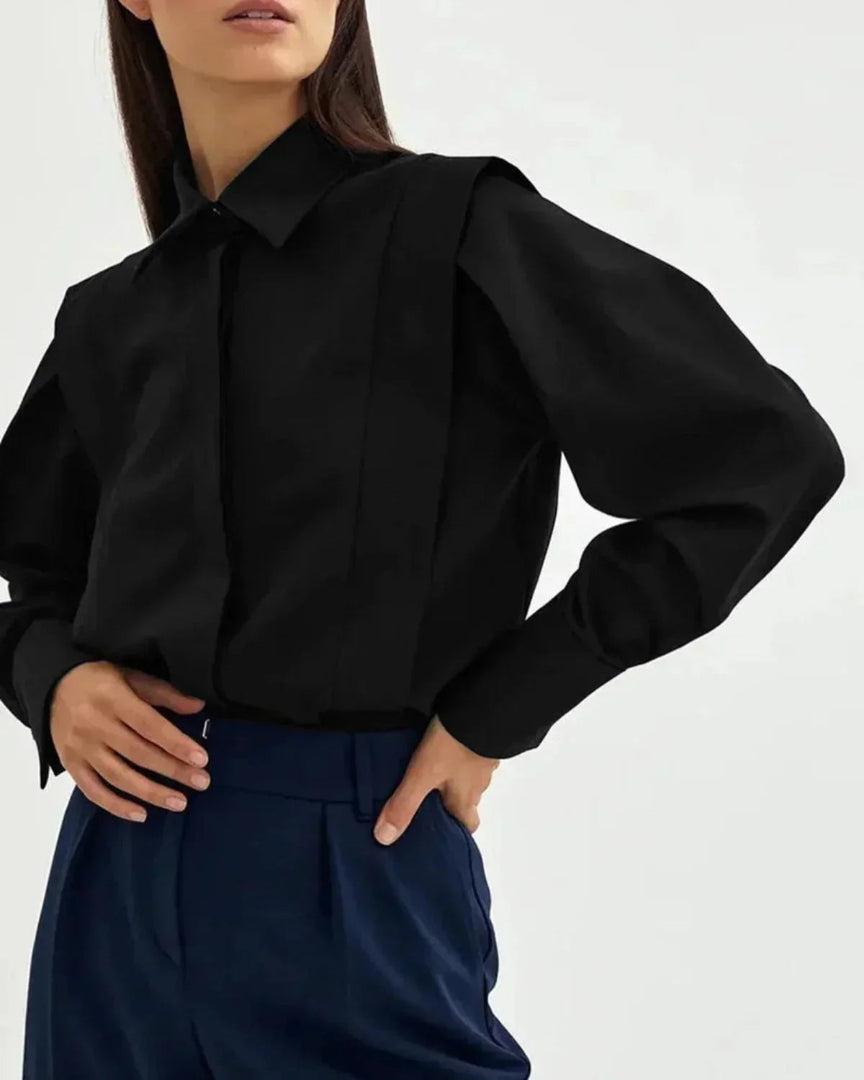 Emma | Women’s Cotton Button-Up Longsleeve Shirt