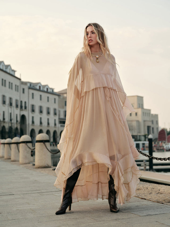 Vivian | Chiffon Layered Dress