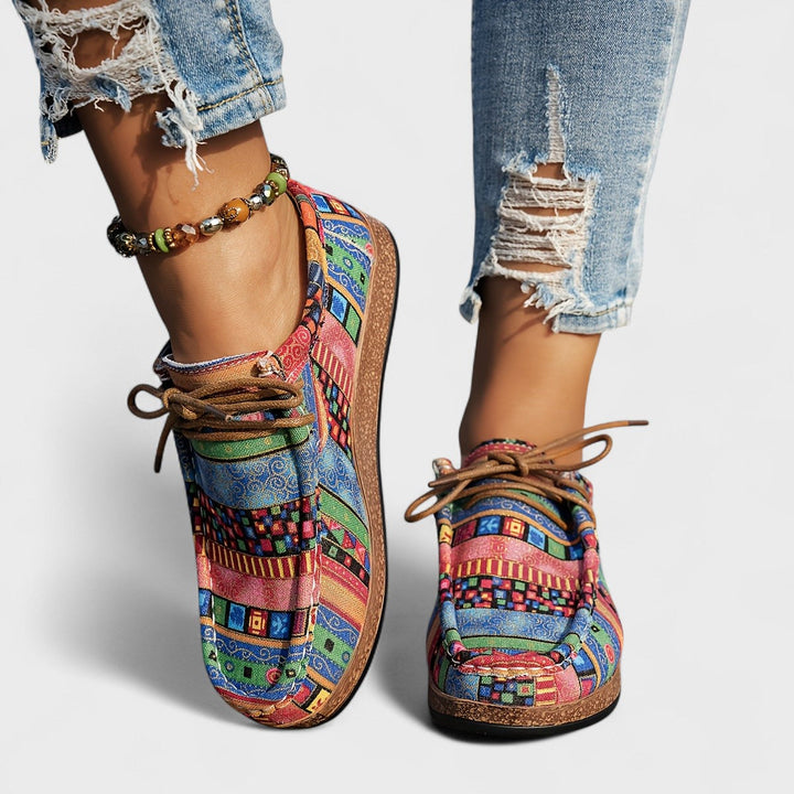 Devon | Printed Comfort Sneakers