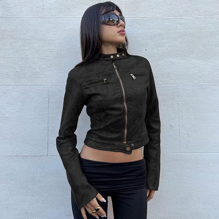 Amelia | Women's Vintage Biker Jacket