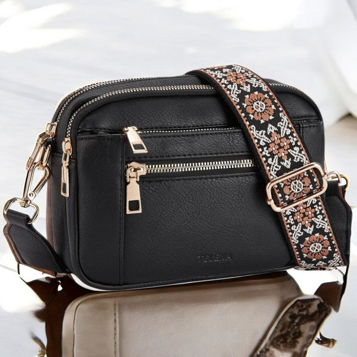 Camilla | Refined Leather Shoulder Bag