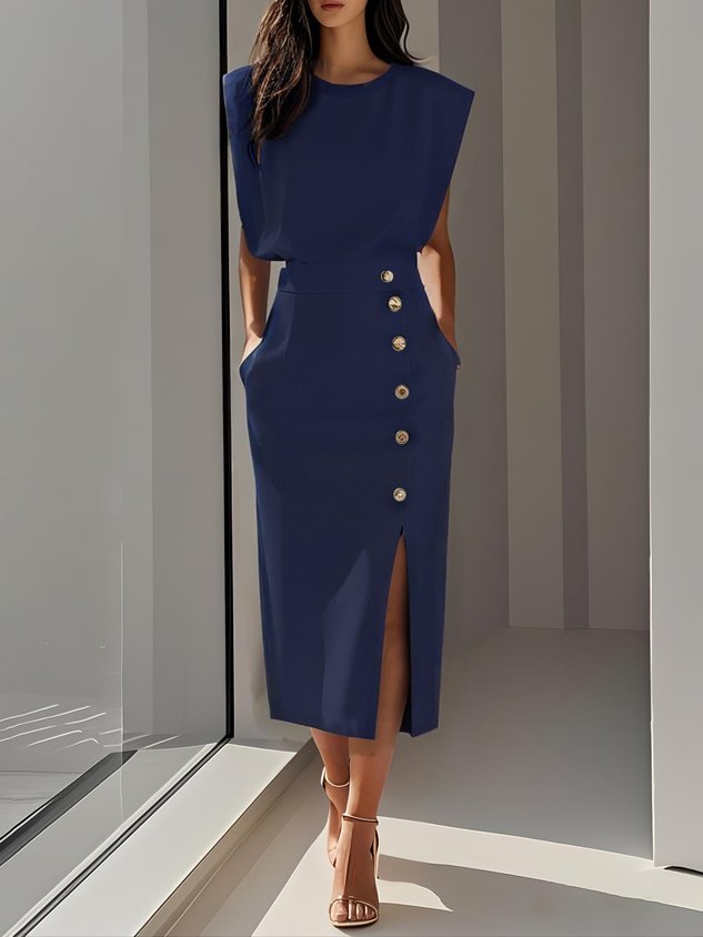 Penelope | Effortless Charm Midi Dress