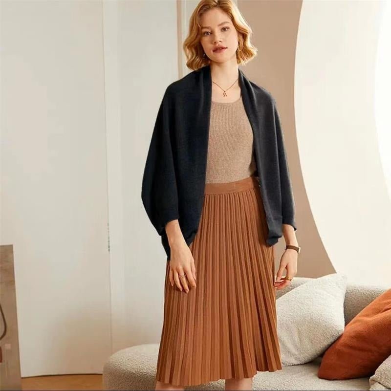 Riley | Women’s Soft Knit Cardigan and Shawl Set