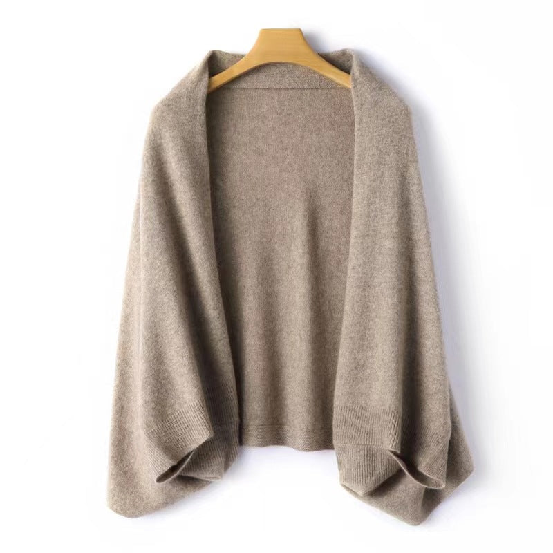 Riley | Women’s Soft Knit Cardigan and Shawl Set