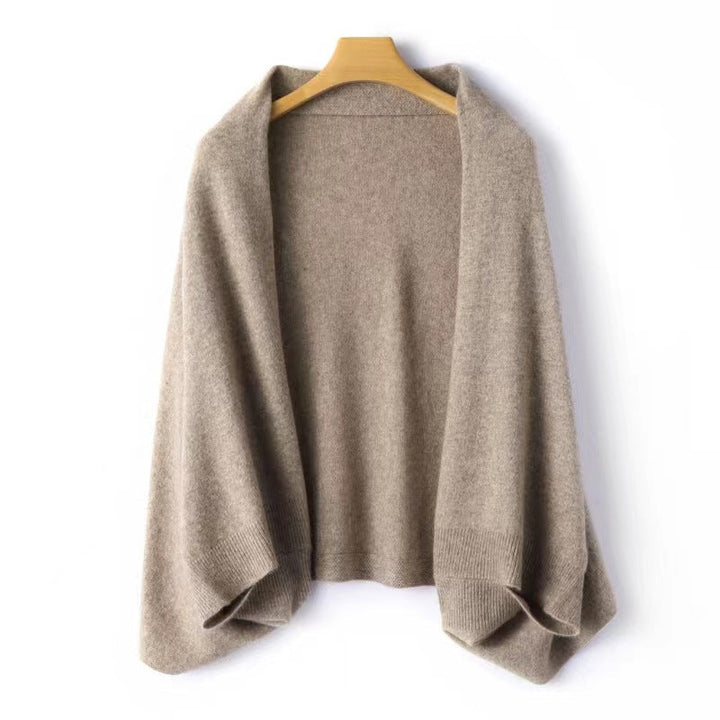 Riley | Women’s Soft Knit Cardigan and Shawl Set