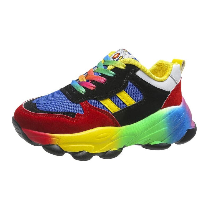 Cora | Ergonomic Rainbow Sneakers