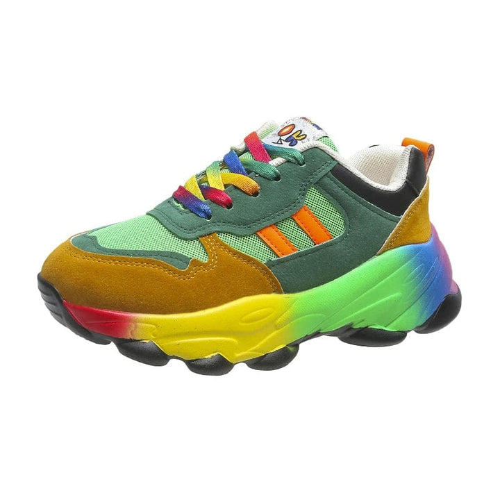 Cora | Ergonomic Rainbow Sneakers
