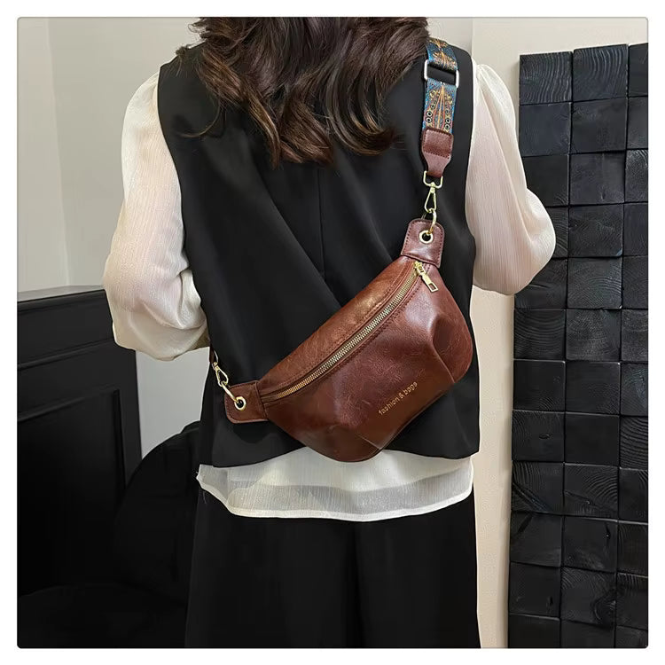Estelle | Retro Leather Crossbody Vintage Bag