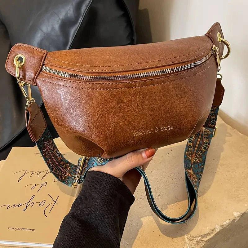 Estelle | Retro Leather Crossbody Vintage Bag