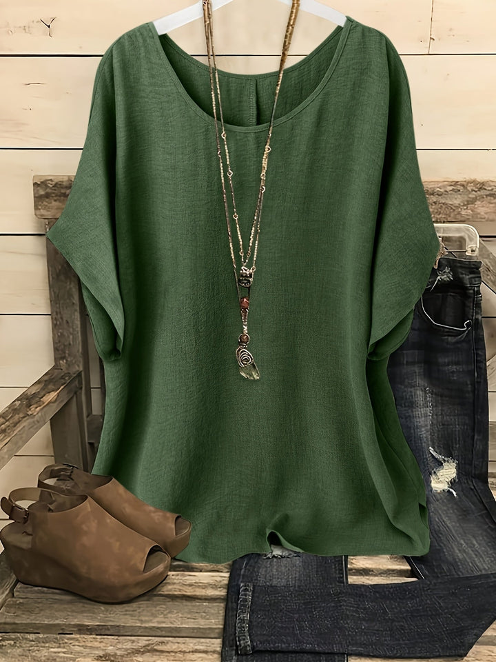Odette | Relaxed Short Sleeve Top