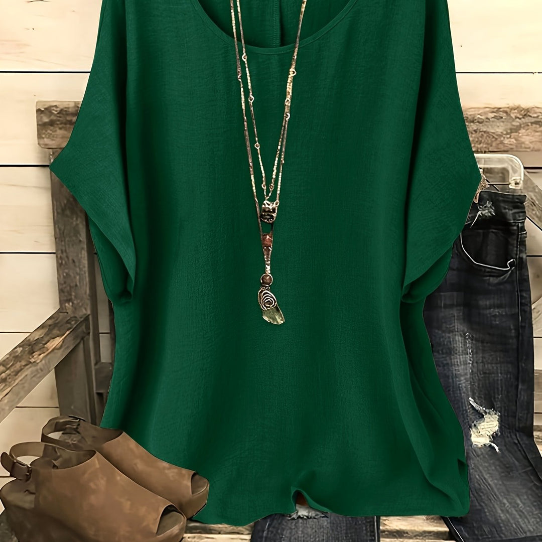 Odette | Relaxed Short Sleeve Top