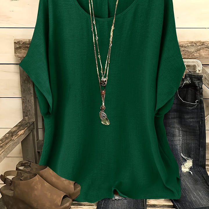 Odette | Relaxed Short Sleeve Top
