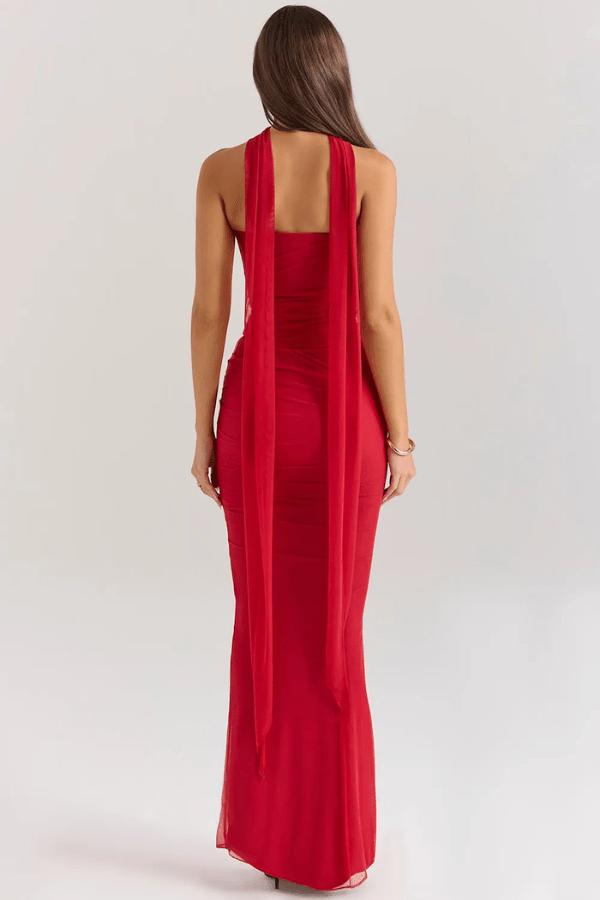 Hailey | The Midnight Hour Corset Maxi Dress