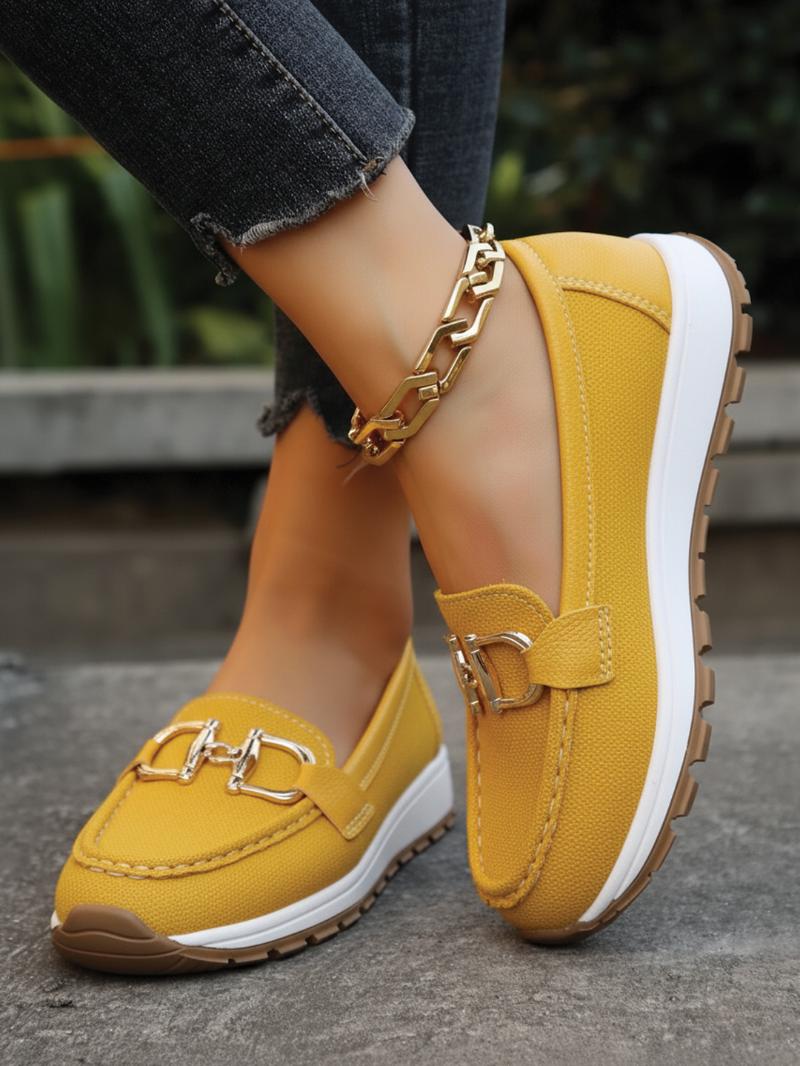 Ellie | Flat Buckle Loafers