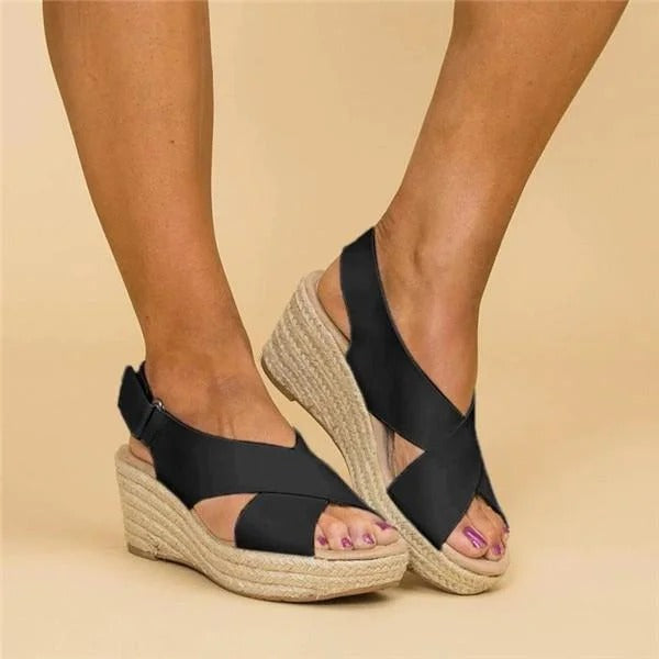 Aurelia | Women's Espadrille Wedge Sandals