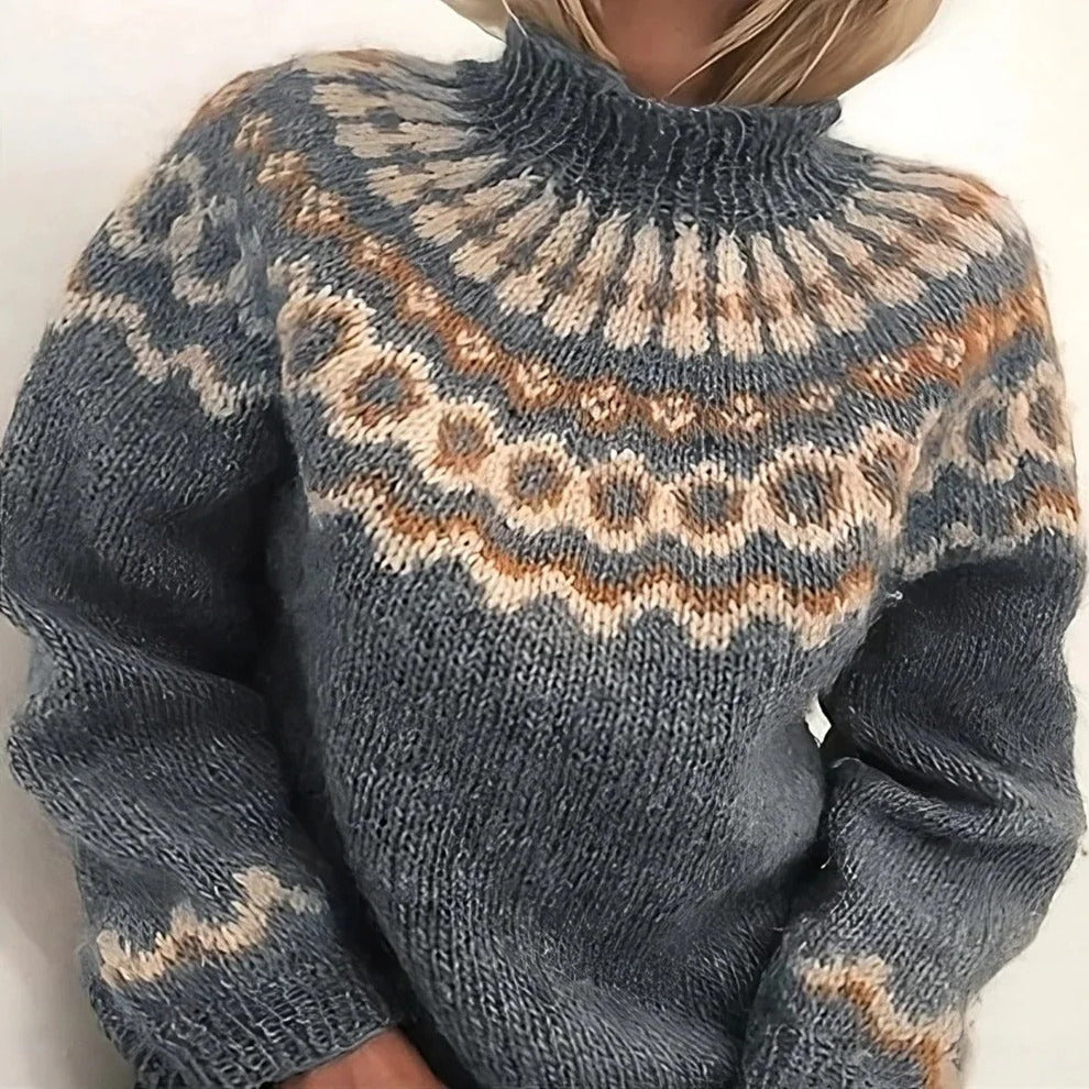 Monroe | Women’s Turtleneck Knit Sweater