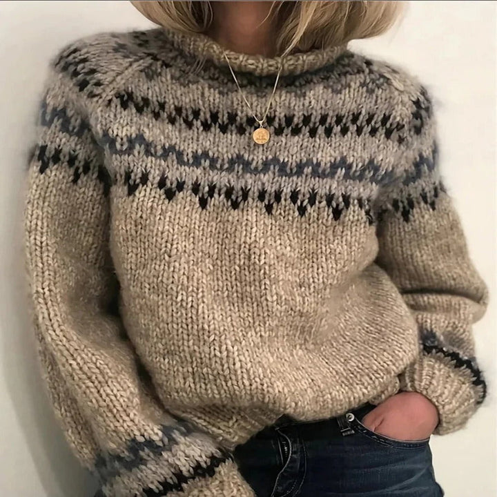Monroe | Women’s Turtleneck Knit Sweater