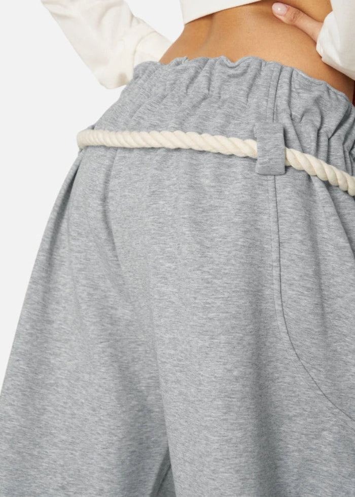 Micah | Women’s Barrel Baggy Leg Sweatpants with Elastic Loop Waist