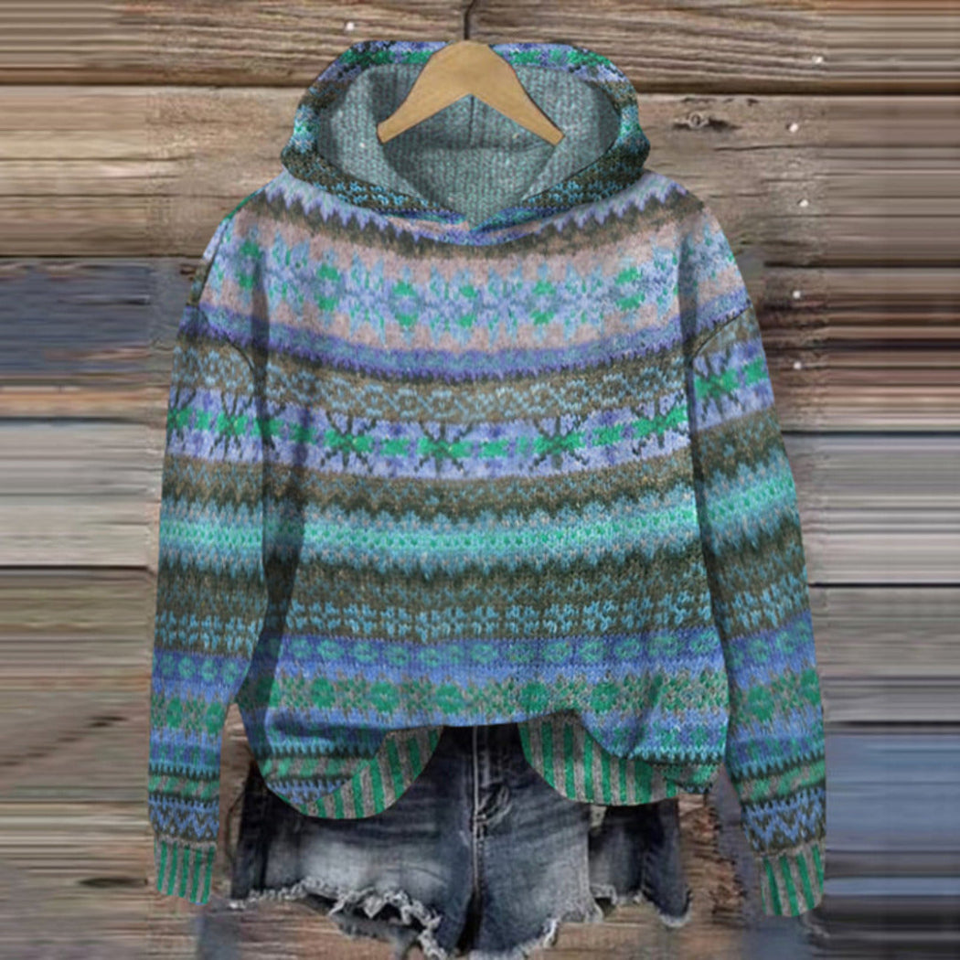 Judy | Printed Casual Hoodie