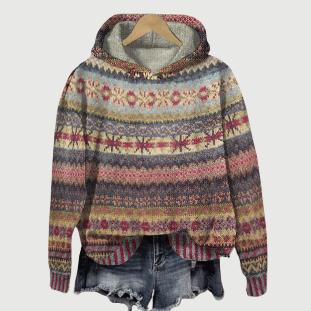 Judy | Printed Casual Hoodie