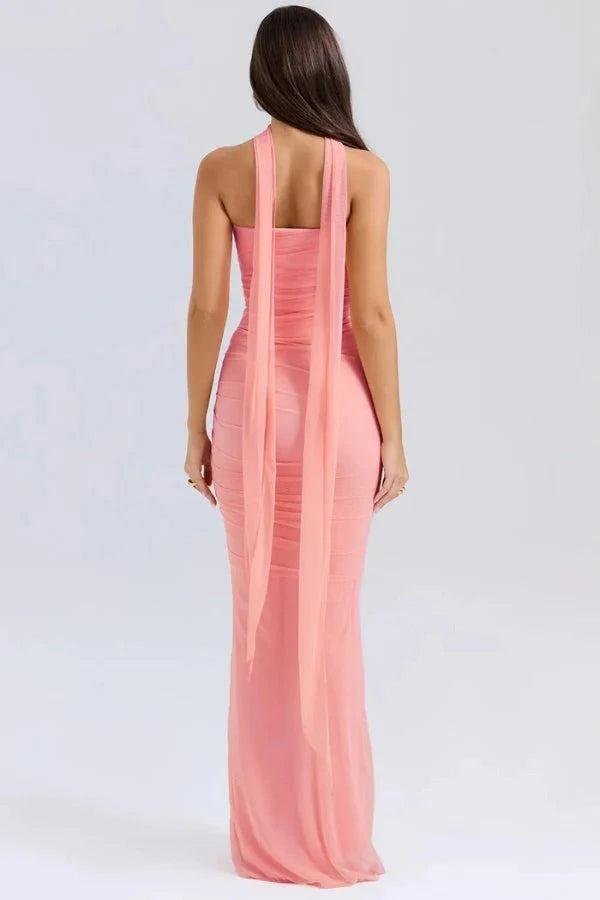 Hailey | The Midnight Hour Corset Maxi Dress