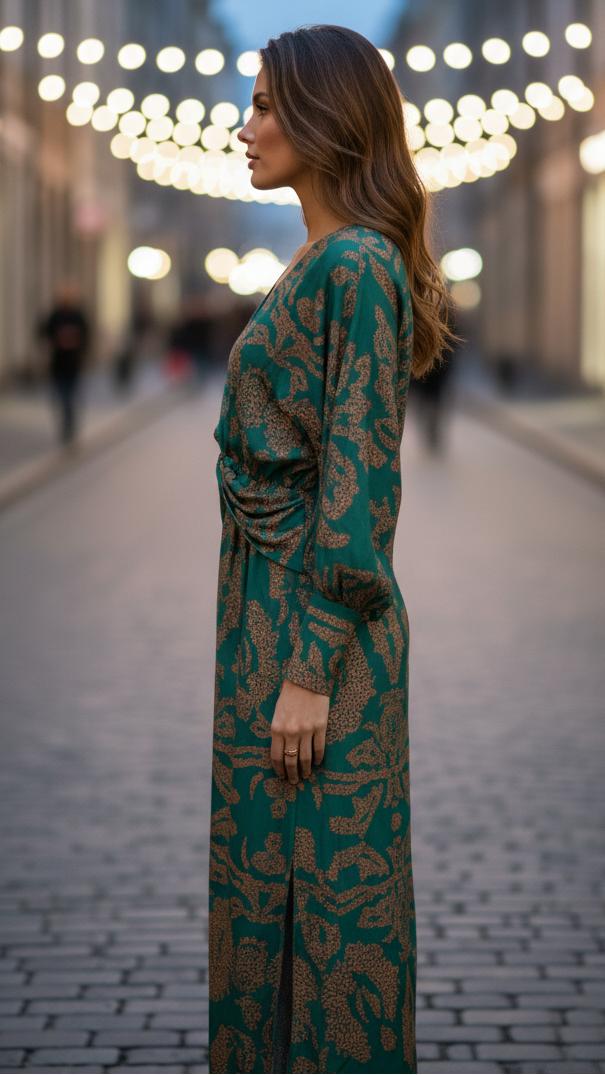 Elena | Elegant Longsleeve Dress