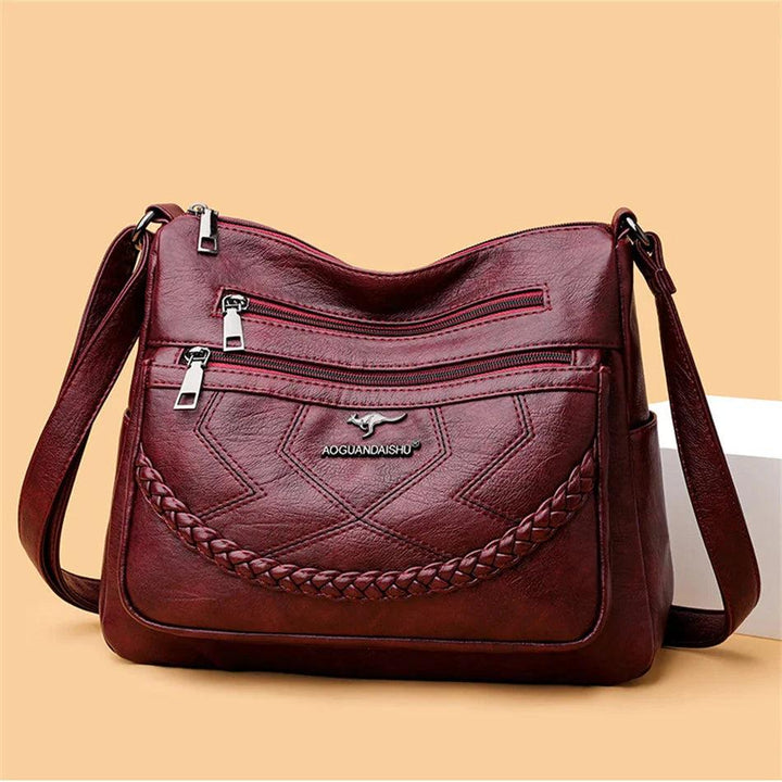 Zoey | Luxury Soft Leather Crossbody Shoulder Bag