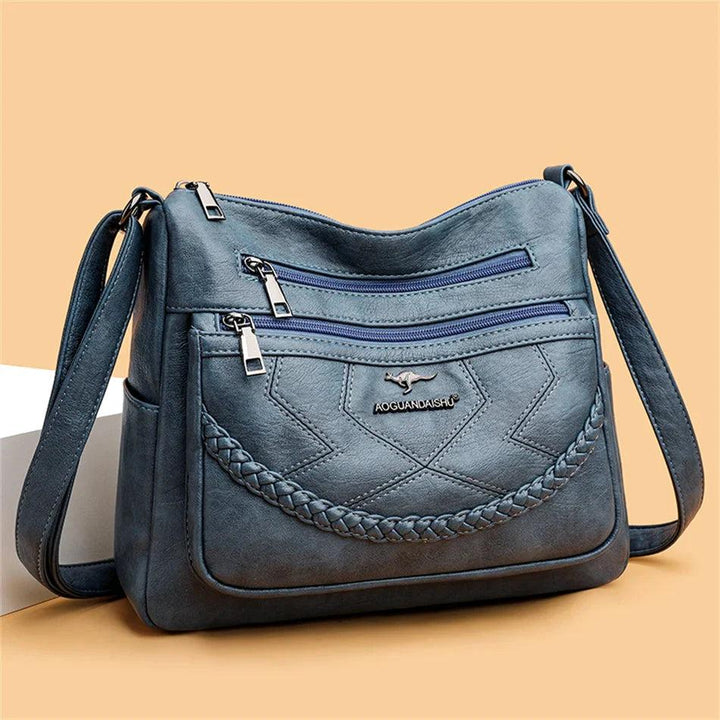 Zoey | Luxury Soft Leather Crossbody Shoulder Bag