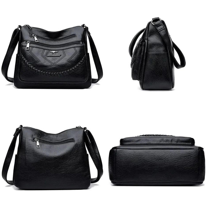 Zoey | Luxury Soft Leather Crossbody Shoulder Bag