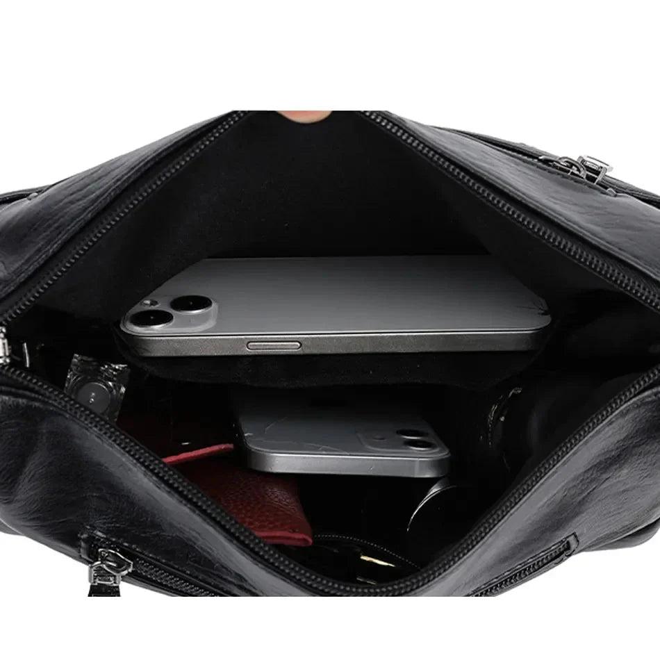 Zoey | Luxury Soft Leather Crossbody Shoulder Bag