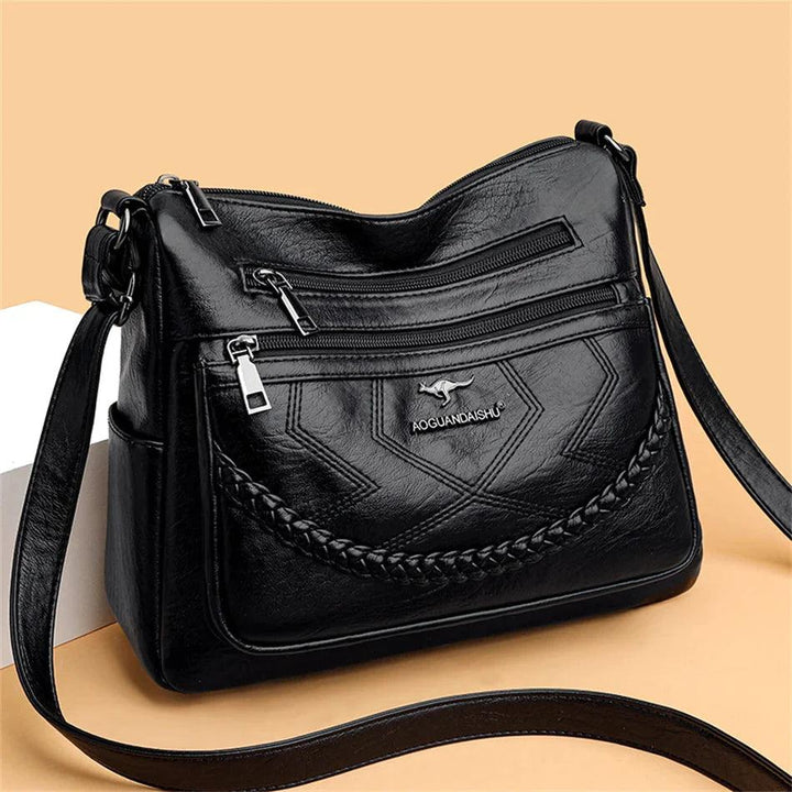 Zoey | Luxury Soft Leather Crossbody Shoulder Bag