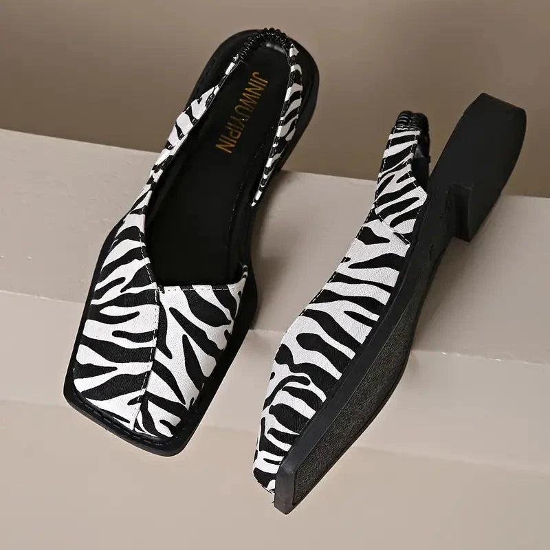 Mary janes | Leather Slip-On Flats