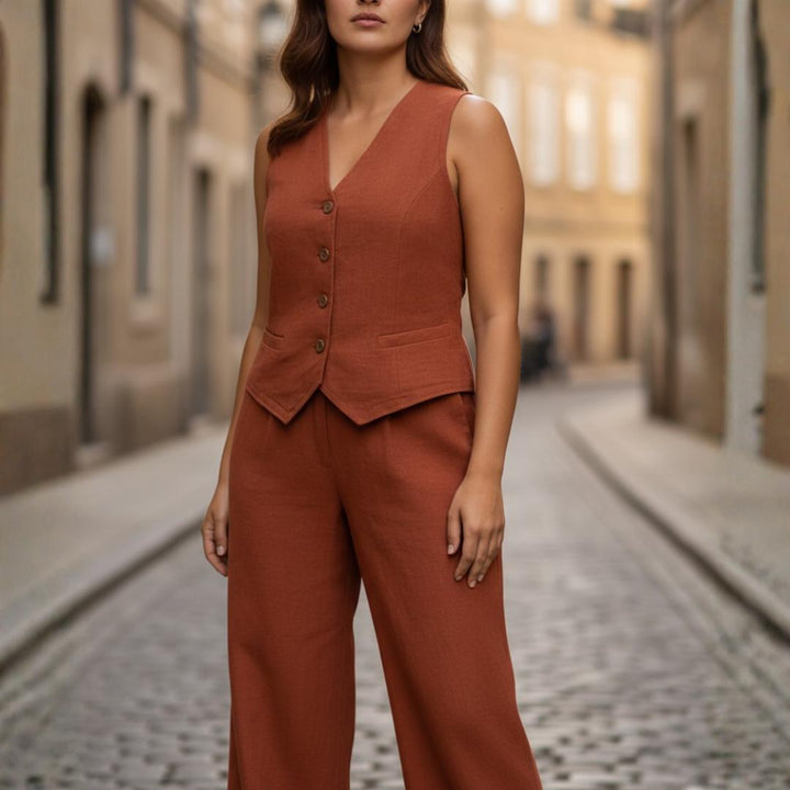 Harper | Women's Suit with Vest and Pants Set