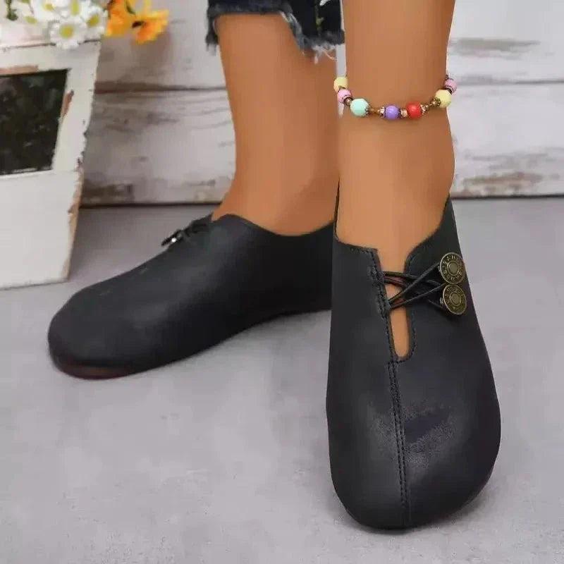 Belle Tessara | Retro-Style Women's Flats