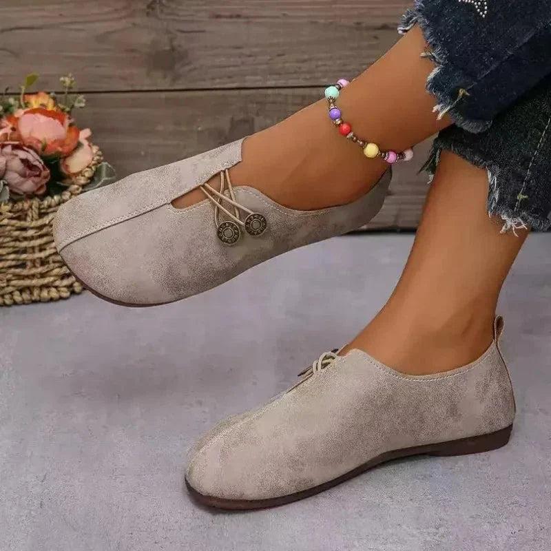 Belle Tessara | Retro-Style Women's Flats