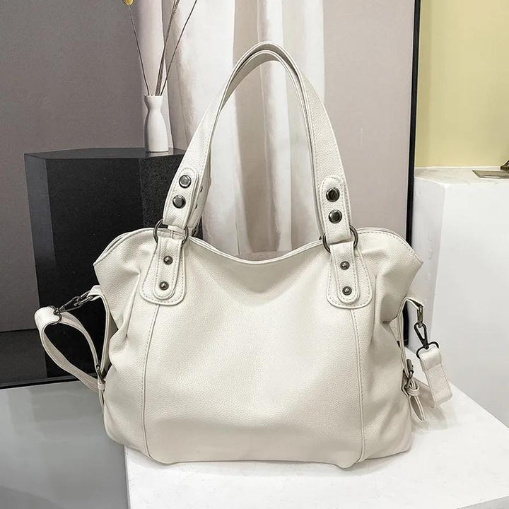 Demi | Large soft leather bag